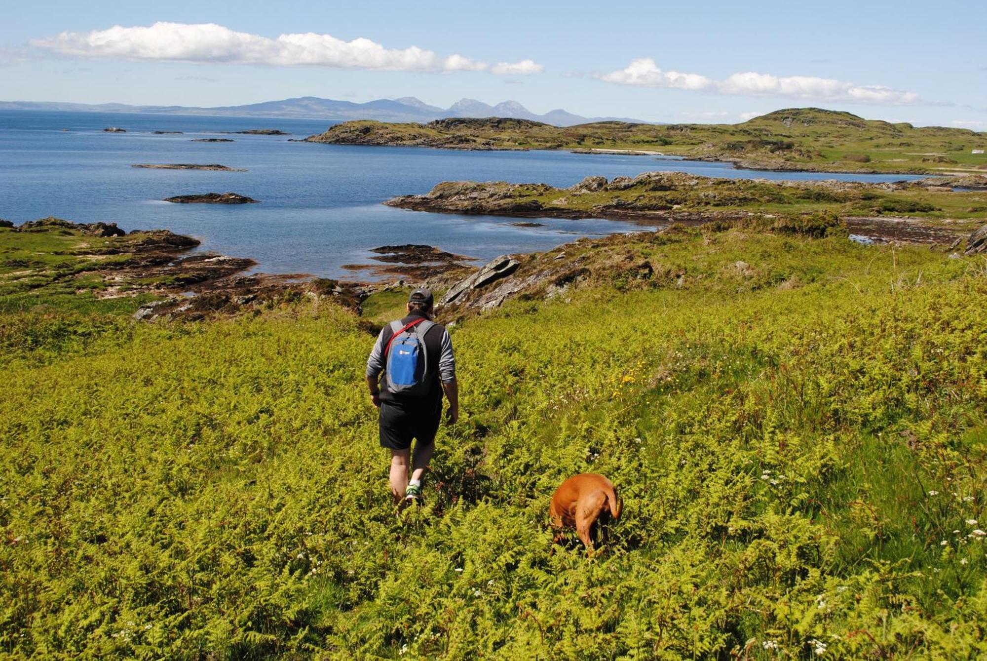 Beach View Cottage Isle of Gigha Esterno foto